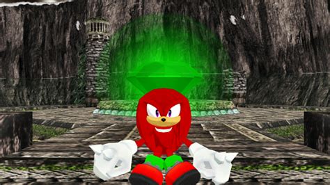 Knuckles The Echidna Guardian The Master Emerald By 9029561 On Deviantart