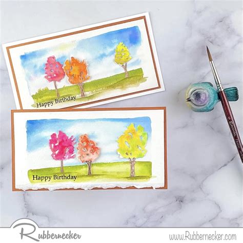 Easy To Make Handmade Watercolor Cards - Rubbernecker Blog