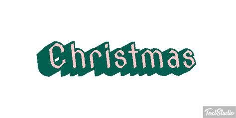 Christmas Word Animated  Logo Designs