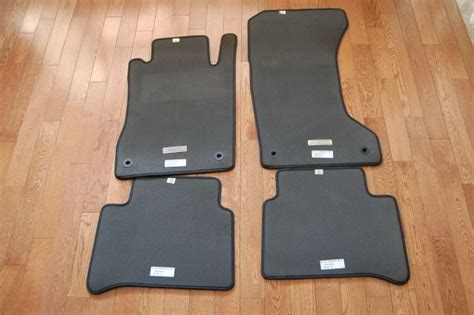 Black Genuine Oem Mercedes Benz E Class W Matic Floor Mats