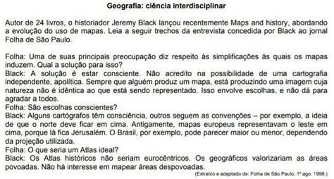 ME AJUDEM PFV PRECISO MUITO Leia O Texto E Responda Geografia