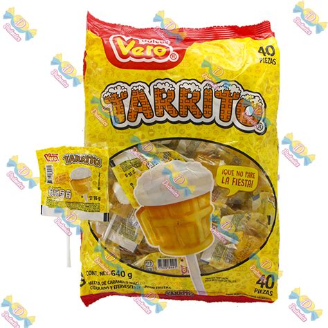 Vero Paleta Tarrito 40 Pzs Dulmics