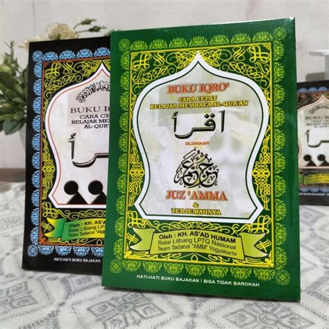 Jual Buku Iqro Besar Cara Cepat Belajar Membaca Al Qur An Iqro Bendel