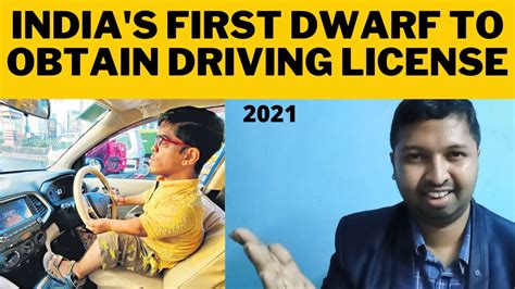 Indias First Dwarf To Obtain Driving License Gattipally Shivpal Hyderabad Kutti Paanai