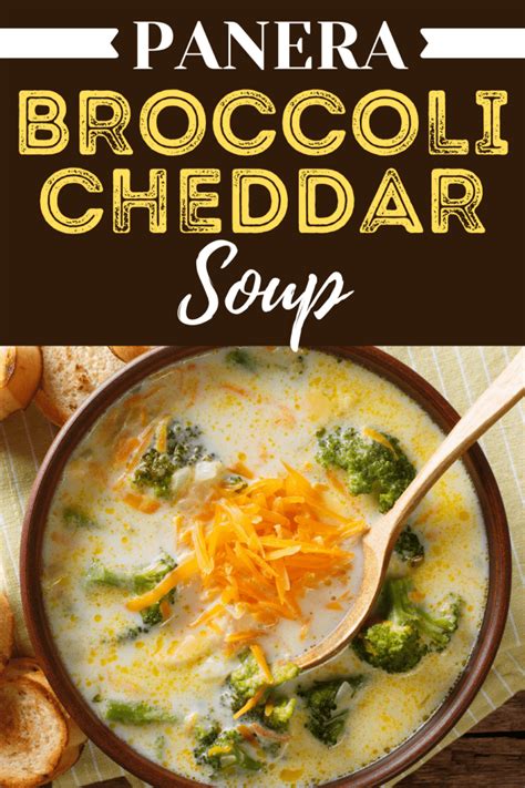 Panera Broccoli Cheddar Soup Insanely Good