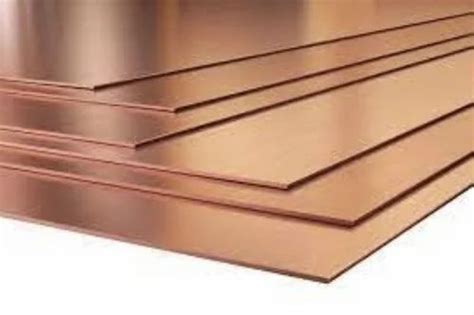 Gsm Gsm Rectangular Mm Copper Sheet Ss L At Rs Kg In