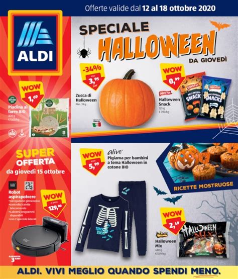 Volantino Aldi Speciale Halloween Fino Al Al