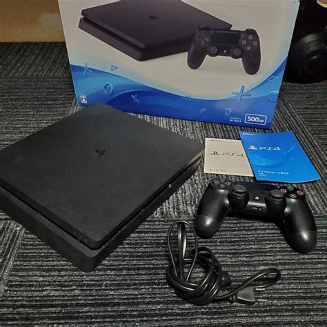 良好品 PS4 CUH 2200A B01 JET BLACK 500GB asakusa sub jp