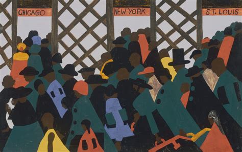 Jacob Lawrence Migration Series Panel Toky