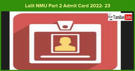 Lnmu Part 2 Admit Card 2022 2023 Released Download Exam Date And Link