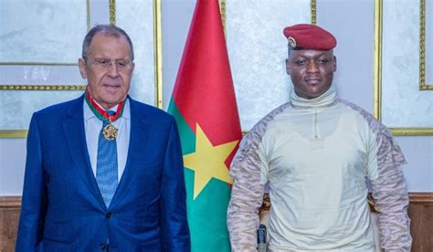 Burkina Faso Sergueï Lavrov ministre des Affaires étrangères russe