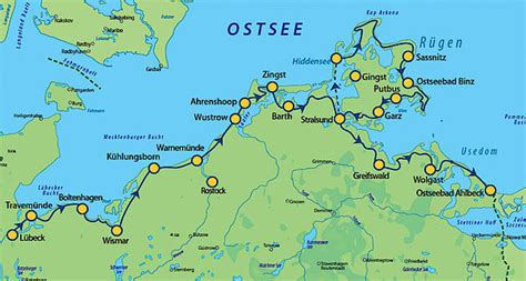 Baltic Sea Cycle Route Map All Important Information