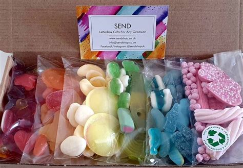 Rainbow Sweets Pick And Mix Letterbox Gift Pick And Mix Sweetbox