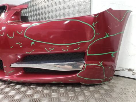 Jaguar Xf X Pre Facelift Complete Front Bumper With Pdc Sensors In