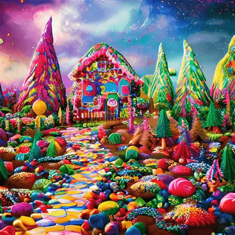 Epic Candy Land Composition · Creative Fabrica