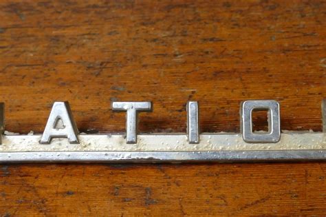 Vintage 1953 1954 1955 International Harvester Truck Emblem Script Oem