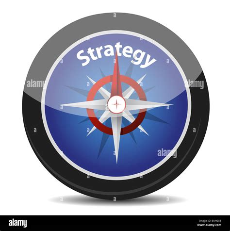 Strategy compass concept Stock Photo - Alamy