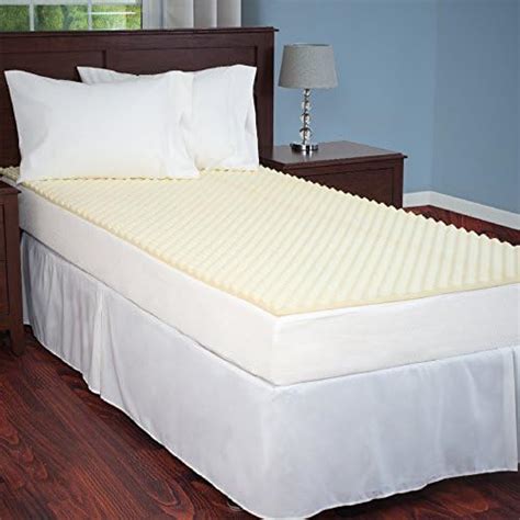 Egg Crate Mattress Topper Twin XL designed to add extra comfort and ...