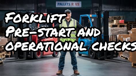 Forklift Training Pre Start And Operational Checks Yugo Driving School