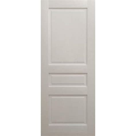 Sartodoors In X In Painted White Oak Solid Wood Slab With