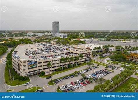 Aerial Photo Sawgrass Mills Outlet Mall Sunrise Florida Usa Stock Image