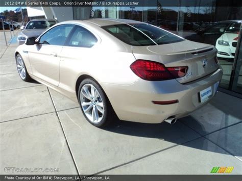 2012 Bmw 6 Series 640i Coupe In Orion Silver Metallic Photo No