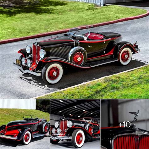 Unveiling The Iconic 1931 Auburn 8 98a Boattail Speedster A Timeless Symphony Of Speed And Style