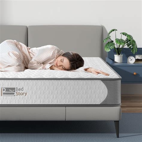 BedStory Full Mattress With Gel Memory Foam 8 Inch Innerspring Hybrid