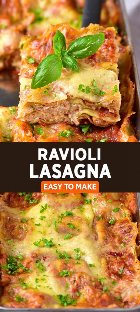 Ravioli Lasagna Cheekykitchen