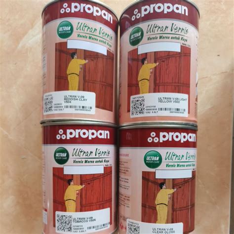 Jual Propan Ultran Vernis V Politur Kayu Warna Komplit Shopee