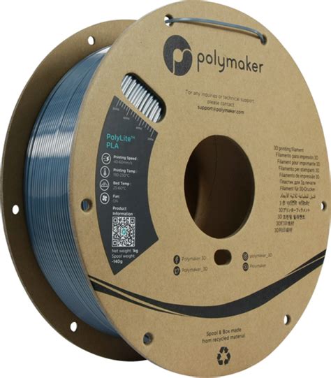 Polymaker PolyLite Silk PLA Chrome 1 75 Mm 1 Kg