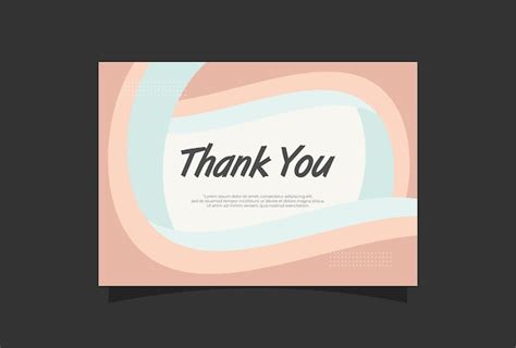 Premium Vector Thank You Label Design