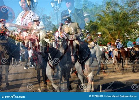 Yearly Pilgrimage In Carmona Seville In Honor Of The Patron Saint The Holy Virgin Of Grace 17