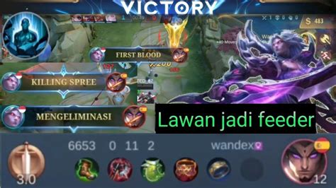 Martis Vs Yu Zhong Di Exp Lane Jadi Feeder Gameplay Mlbb Bukan