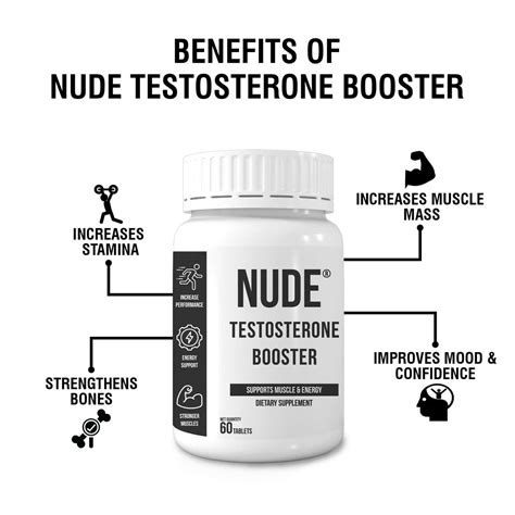 Buy Nude Testosterone Booster For Men For Energy Performance