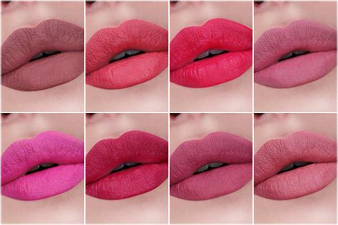 NYX Professional Makeup Powder Puff Lippie Collection Swatches - The ...