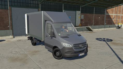 Mercedes Benz Sprinter MK3 Box Farming Simulator 2019 FS 19 LS 19