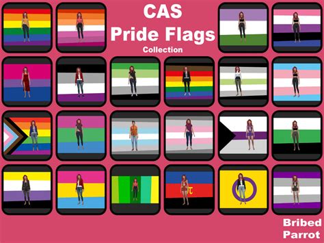 The Sims Resource Pride Flags Cas Background Collection Pride Flags