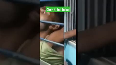 Chalti Tren Me Chori Karne Wale Ko Chor Ke Shath Kya Huwa Dekho Viral