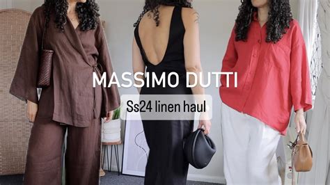 Massimo Dutti SS24 Try On Haul YouTube