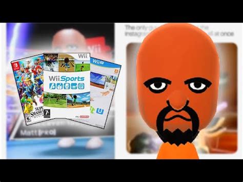 Searching for Matt Mii in Nintendo Games | Matt Mii | Know Your Meme