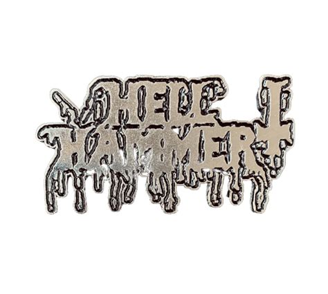 Hellhammer - Logo | Bloodstain Badges