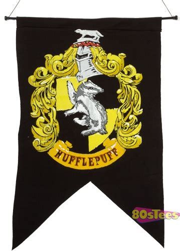 Hufflepuff House Banner | Hufflepuff, Harry potter outfits, Harry potter