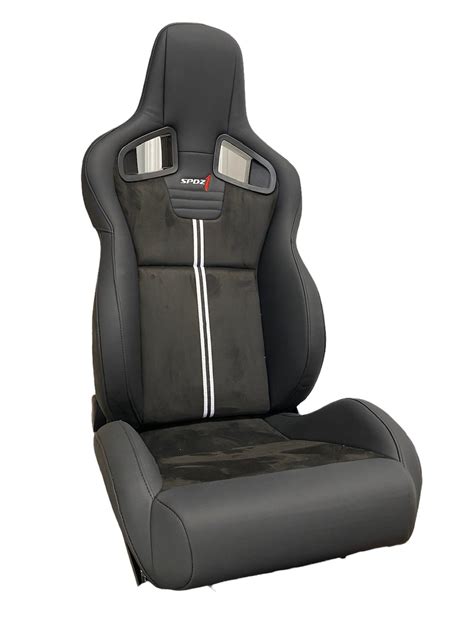 Sparco Seat Spx Lthr Alc Black Lft Artofit