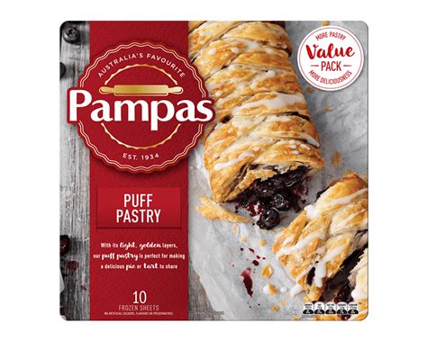 Puff Pastry 10 Sheets Pampas