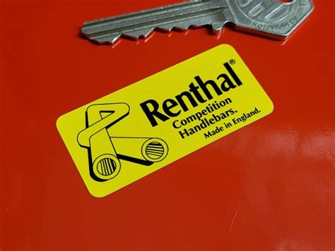Renthal Competition Handlebars Yellow Sticker - 2"