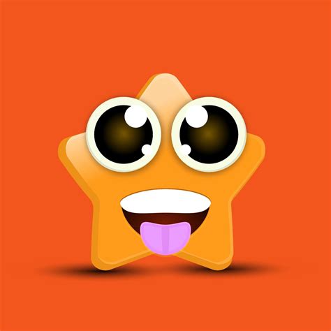 Star Emoji Icon Object Symbol Gradient Vector Art Cartoon 17038771 ...