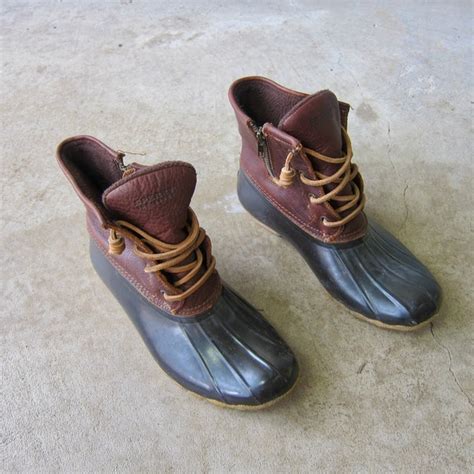 Duck Boots Etsy