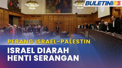 PERANG ISRAEL PALESTIN ICJ Perintah Israel Hentikan Serangan Di Rafah