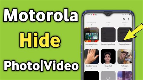 Photos Videos Hide Secret Setting In Motorola Moto How To Hide